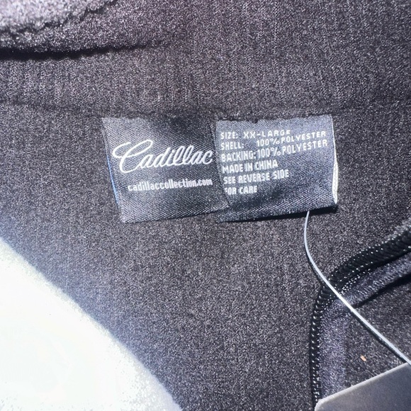Men's Officially Licensed Cadillac Black Sweater - Picture 5 of 5